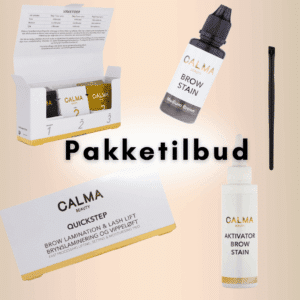 PAKKETILBUD BROW STAIN & QUICKSTEP LAMINATION/LASHLIFT